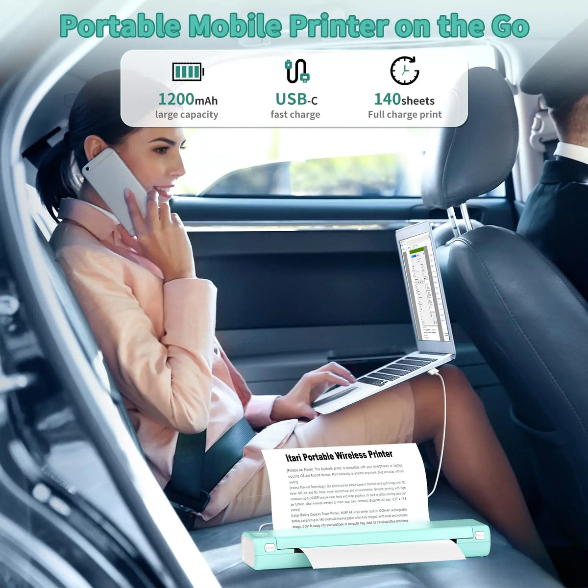 MiniPrint – Bluetooth Portable Thermal Printer
