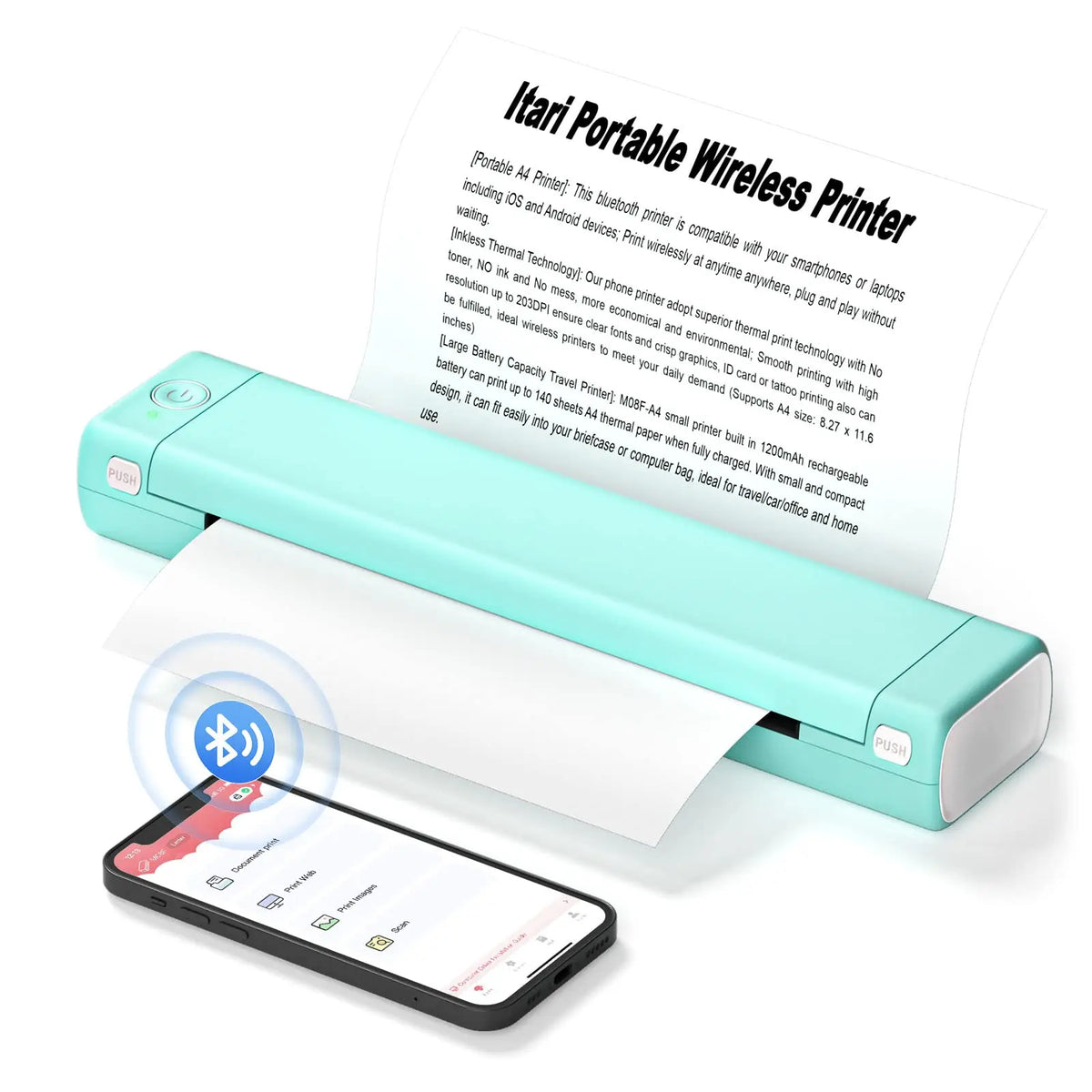 MiniPrint – Bluetooth Portable Thermal Printer