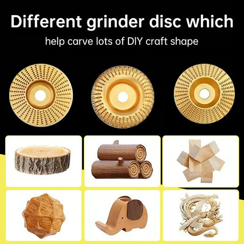TimberCraft – High-Strength Wood Carving Disc Set