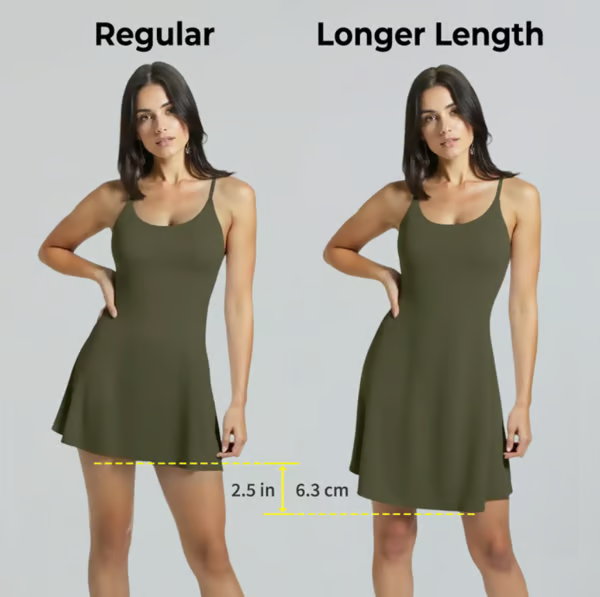 FitGlam – Tummy Control Backless Dress