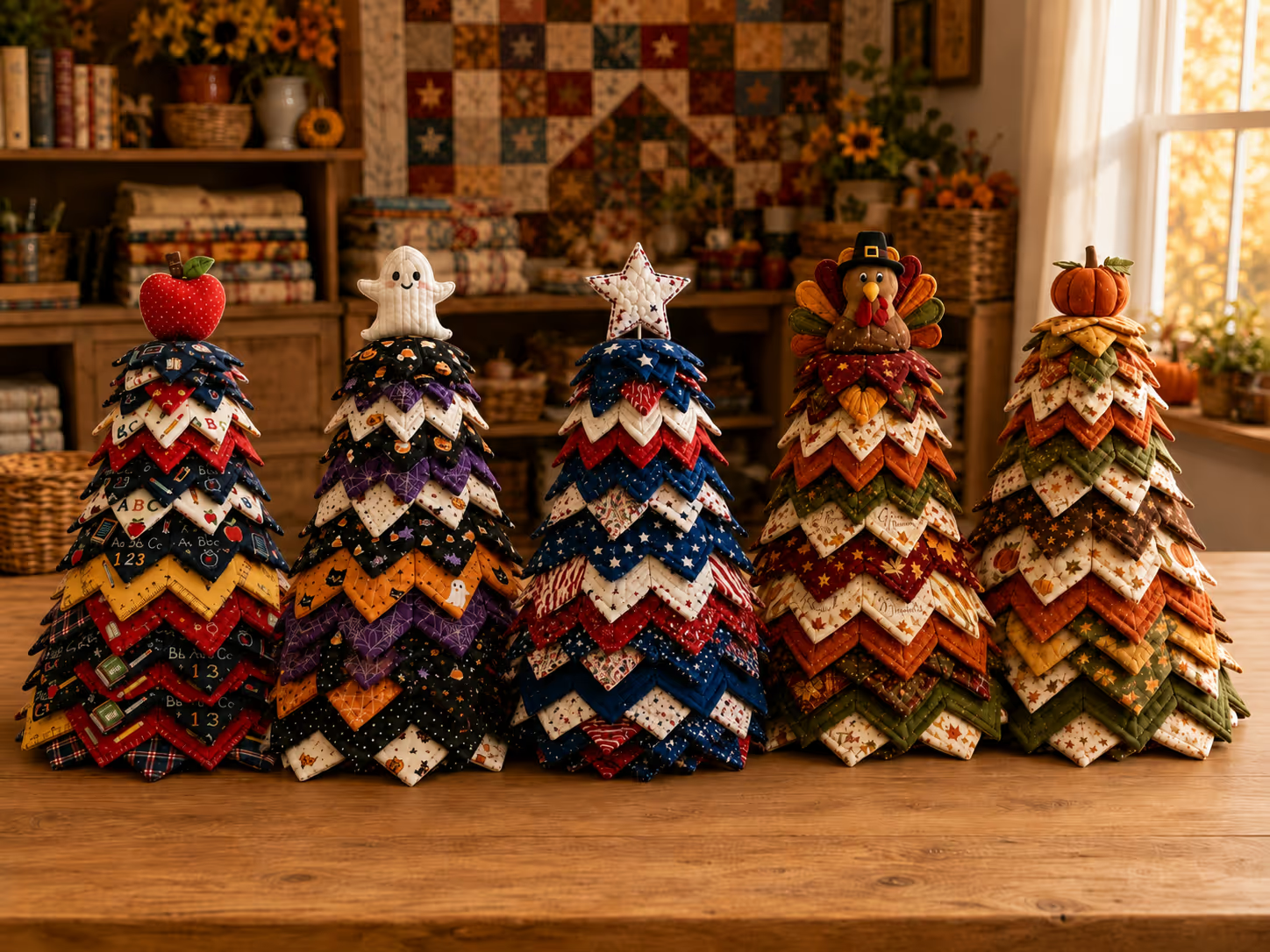 ChristmasStitch – Handmade Holiday Tree Quilt Kit