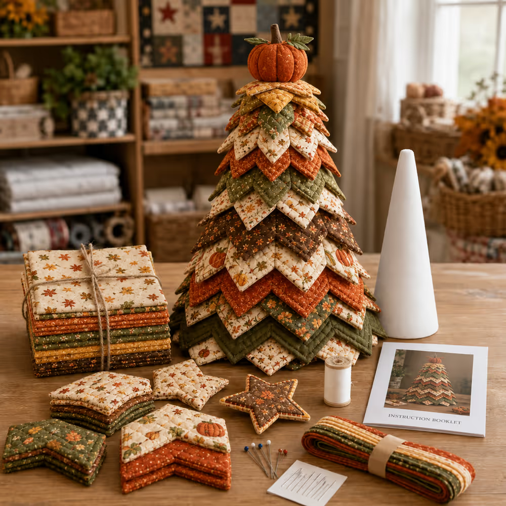 ChristmasStitch – Handmade Holiday Tree Quilt Kit