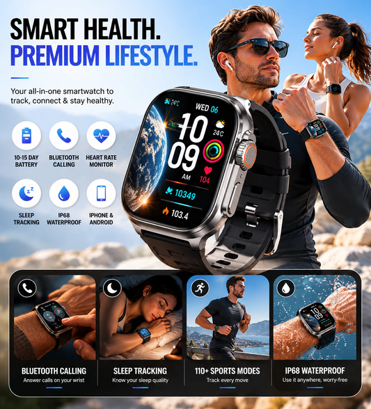 ActiveGuard – Health Monitoring Smartwatch