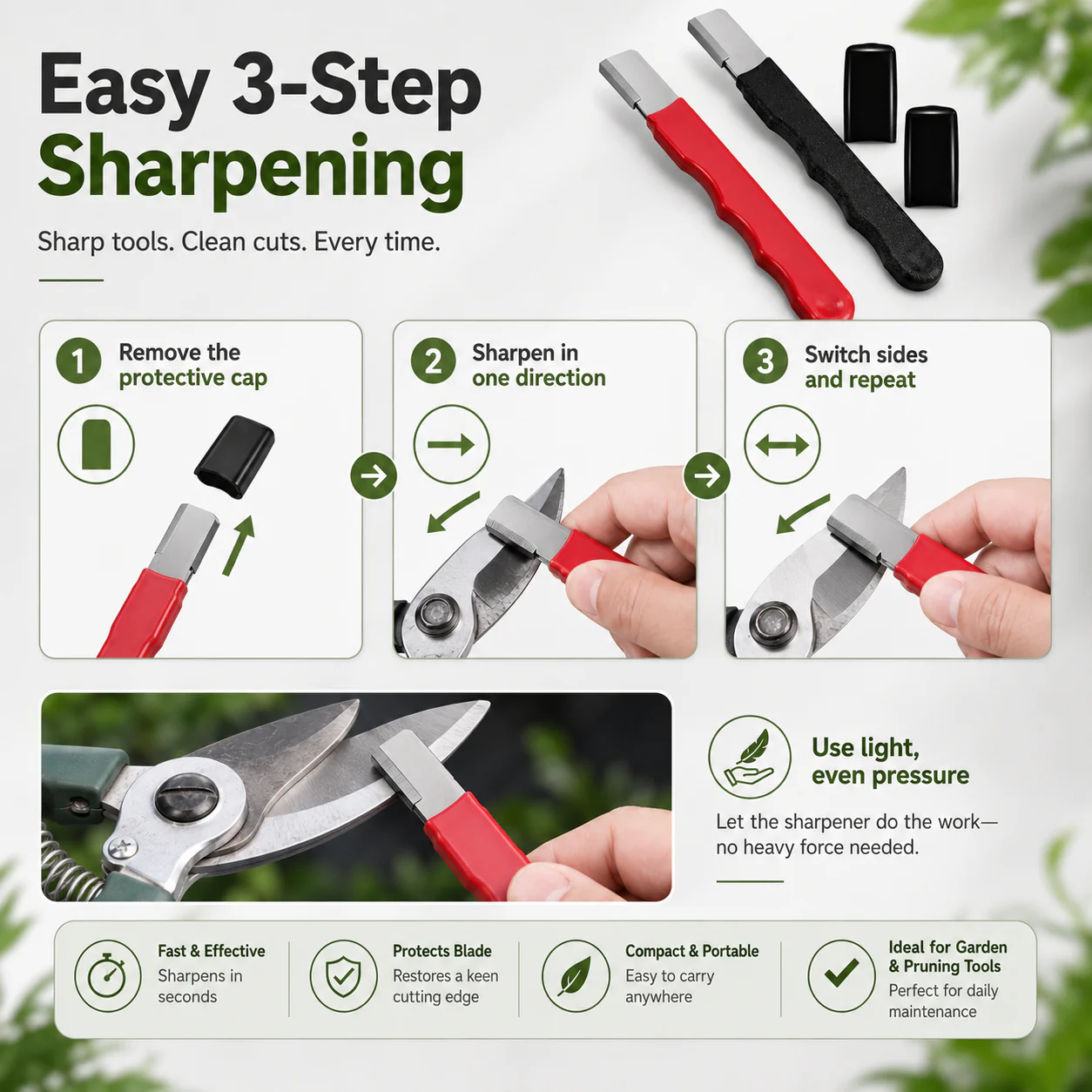 CutMaster – Universal Tungsten Knife Sharpener