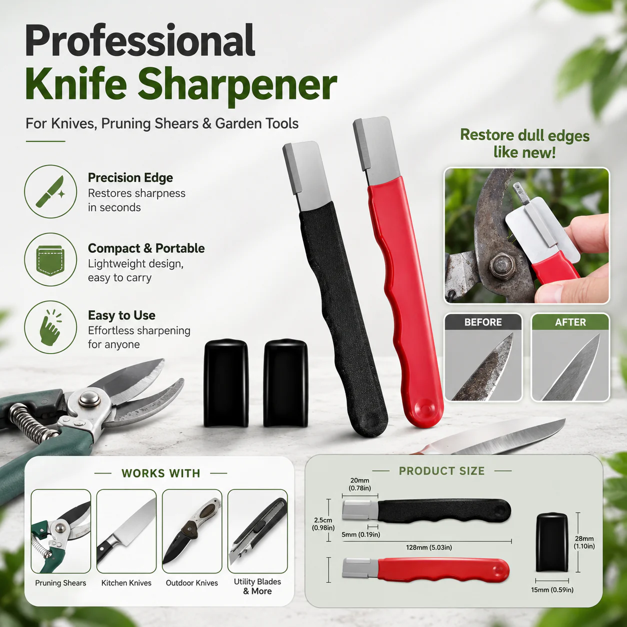 CutMaster – Universal Tungsten Knife Sharpener