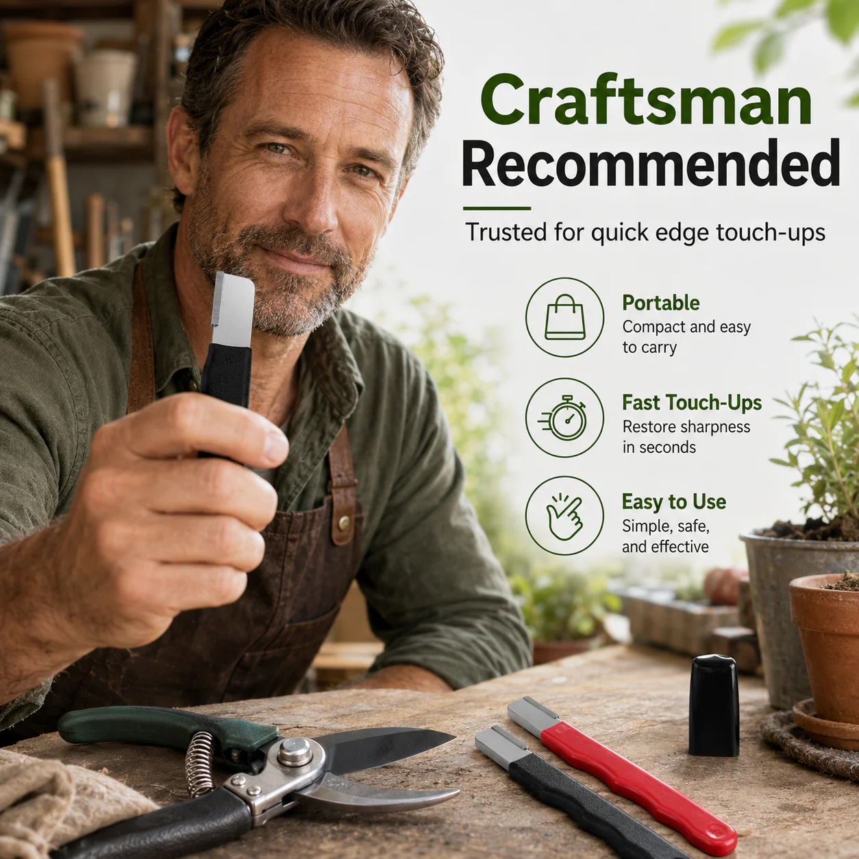 CutMaster – Universal Tungsten Knife Sharpener
