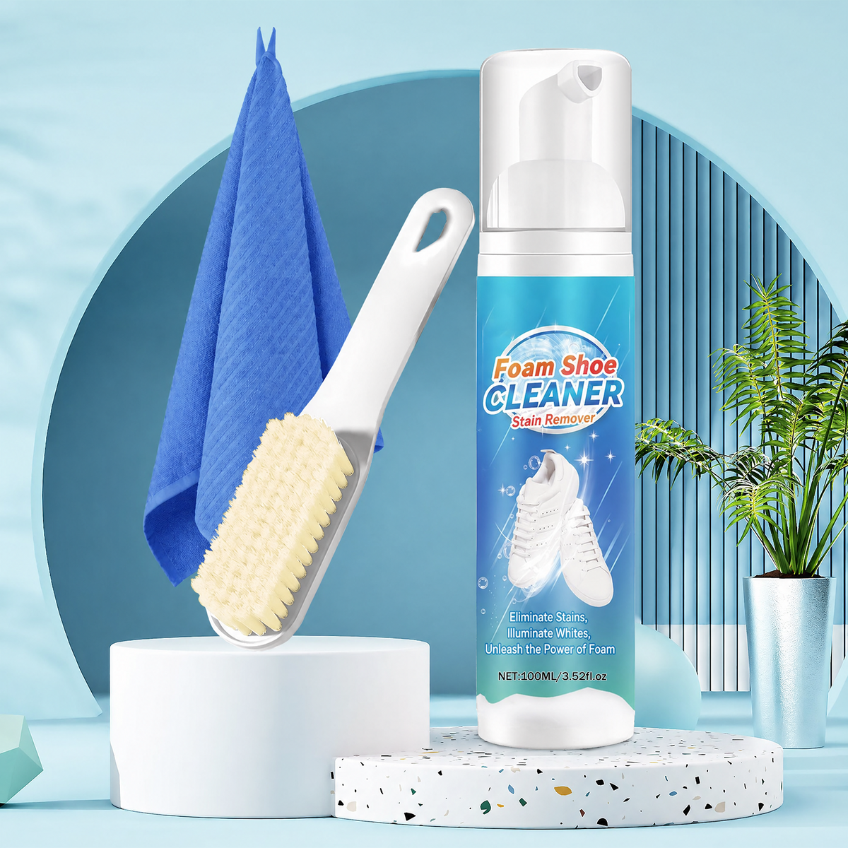 SoleSpark – Quick Foam Sneaker Cleaning Kit