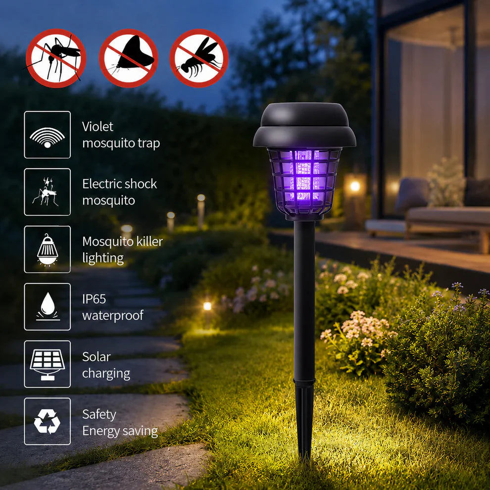 BugShield – Solar Mosquito Killer Garden Lamp