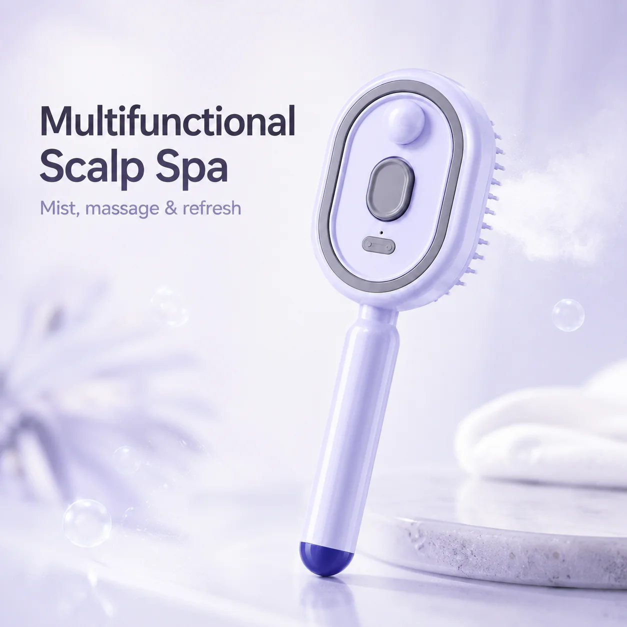 HydraComb – Anti-Frizz Mist Brush
