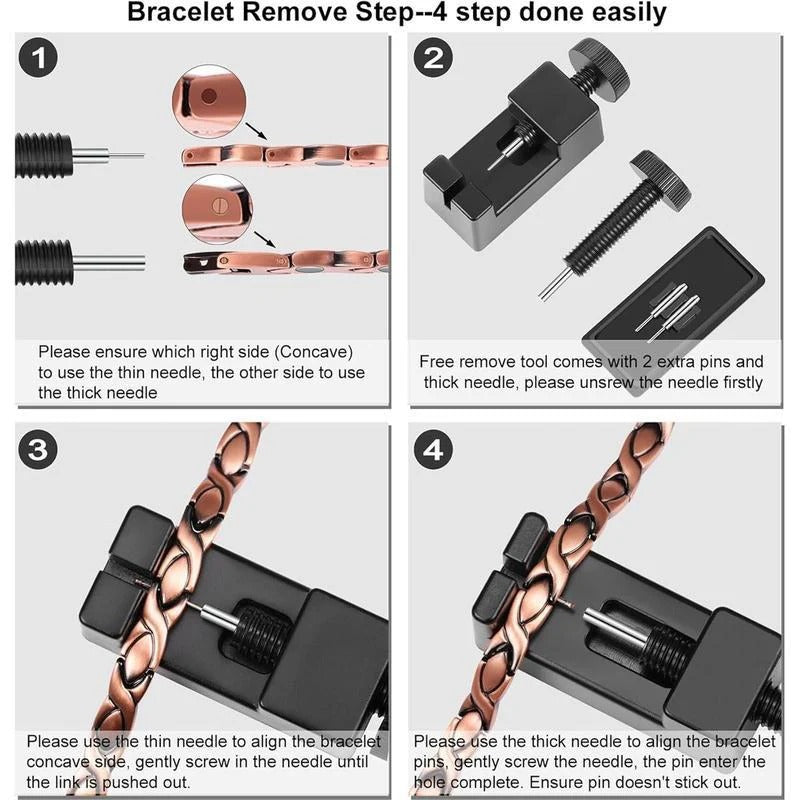 MagnaBond – Men’s Pure Copper Magnetic Bracelet
