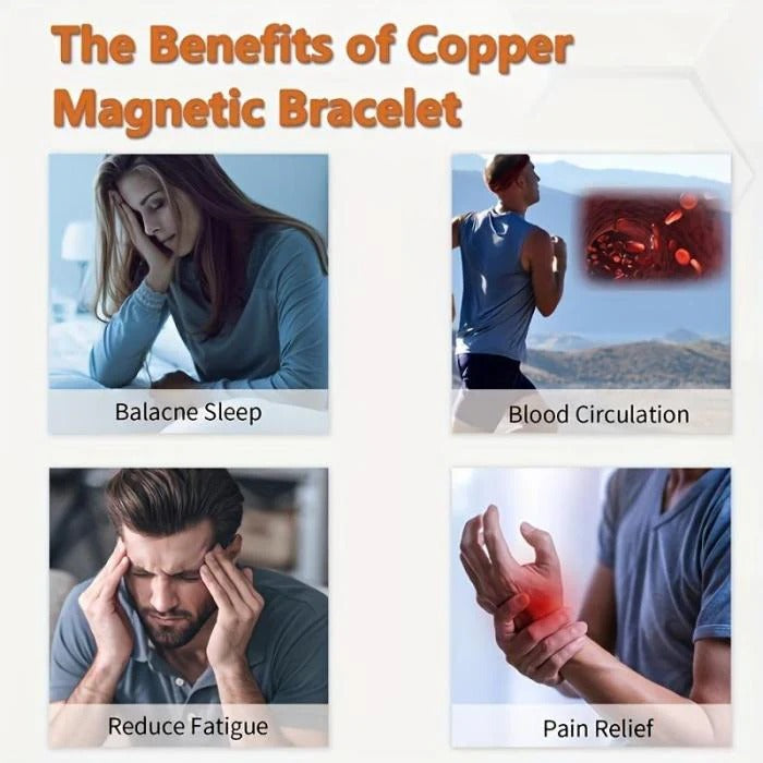 MagnaBond – Men’s Pure Copper Magnetic Bracelet
