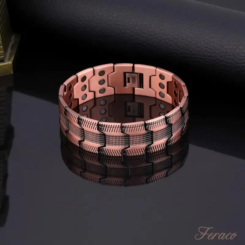 MagnaBond – Men’s Pure Copper Magnetic Bracelet