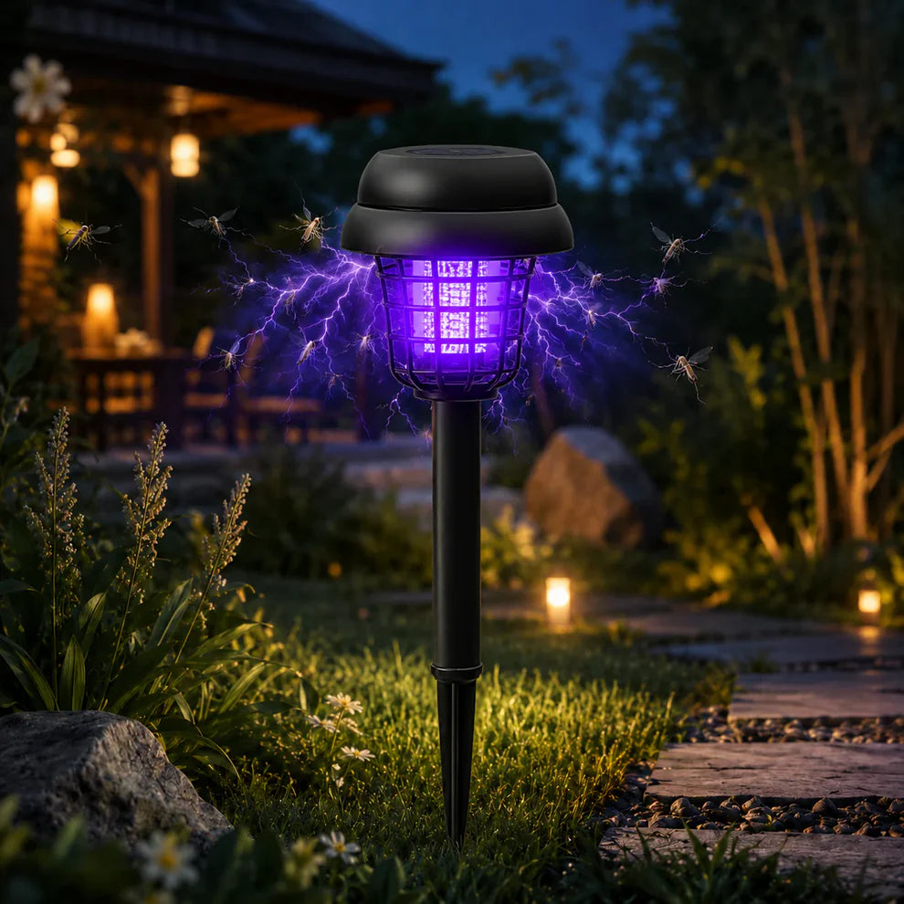 BugShield – Solar Mosquito Killer Garden Lamp