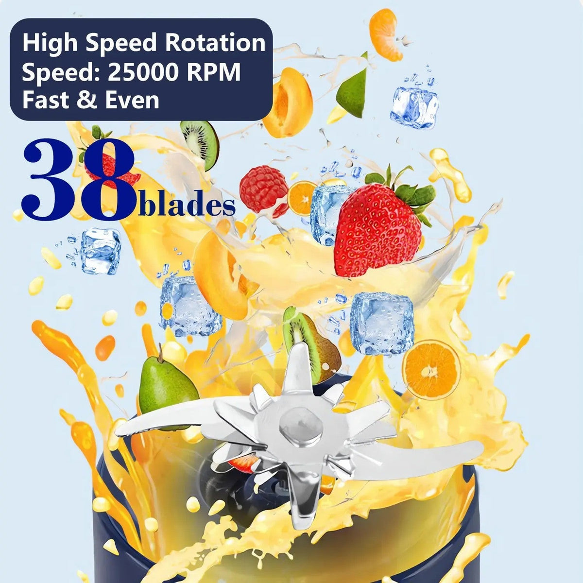 BlendMate – Large-Capacity Portable Blender