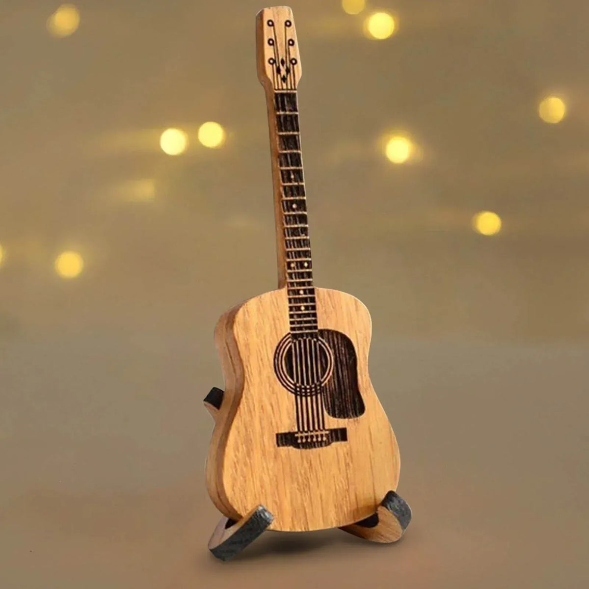 GuitarKeepsake – Personalized Wooden Pick Box