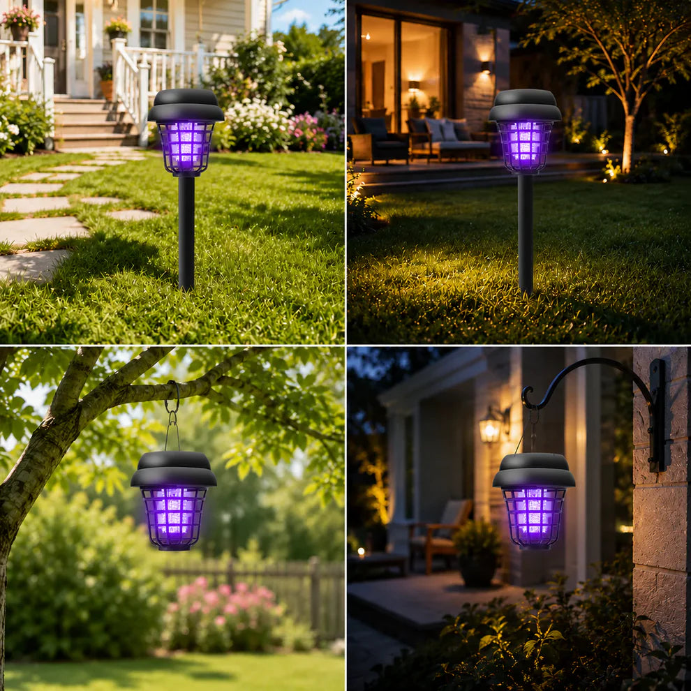BugShield – Solar Mosquito Killer Garden Lamp