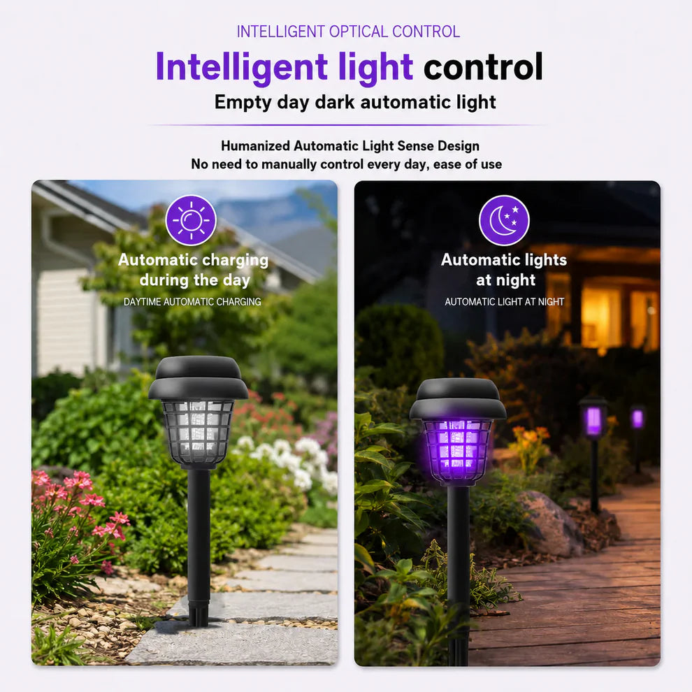 BugShield – Solar Mosquito Killer Garden Lamp