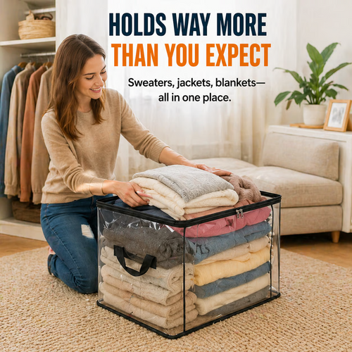 MaxSpace - Stackable Closet Storage Bag