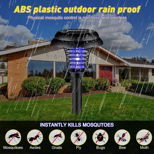 BugShield – Solar Mosquito Killer Garden Lamp