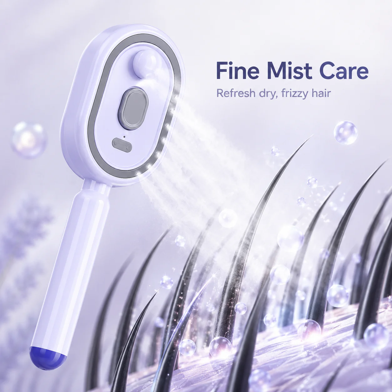 HydraComb – Anti-Frizz Mist Brush