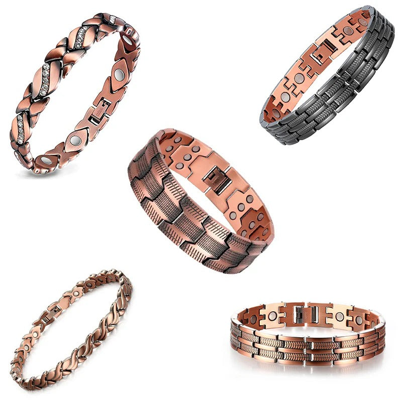 MagnaBond – Men’s Pure Copper Magnetic Bracelet