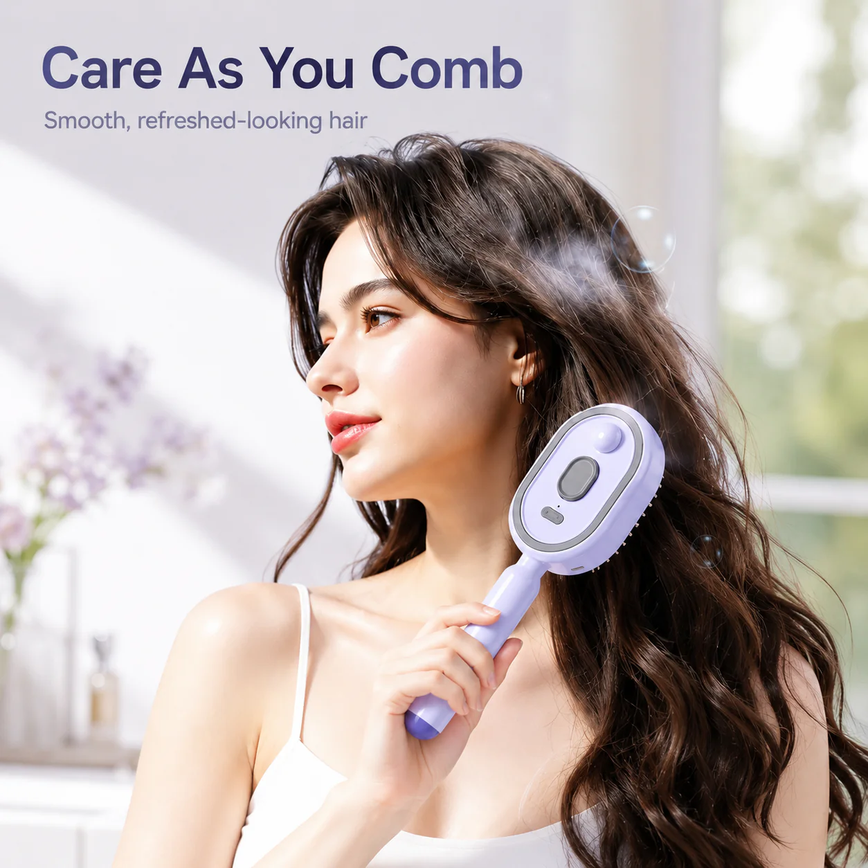 HydraComb – Anti-Frizz Mist Brush