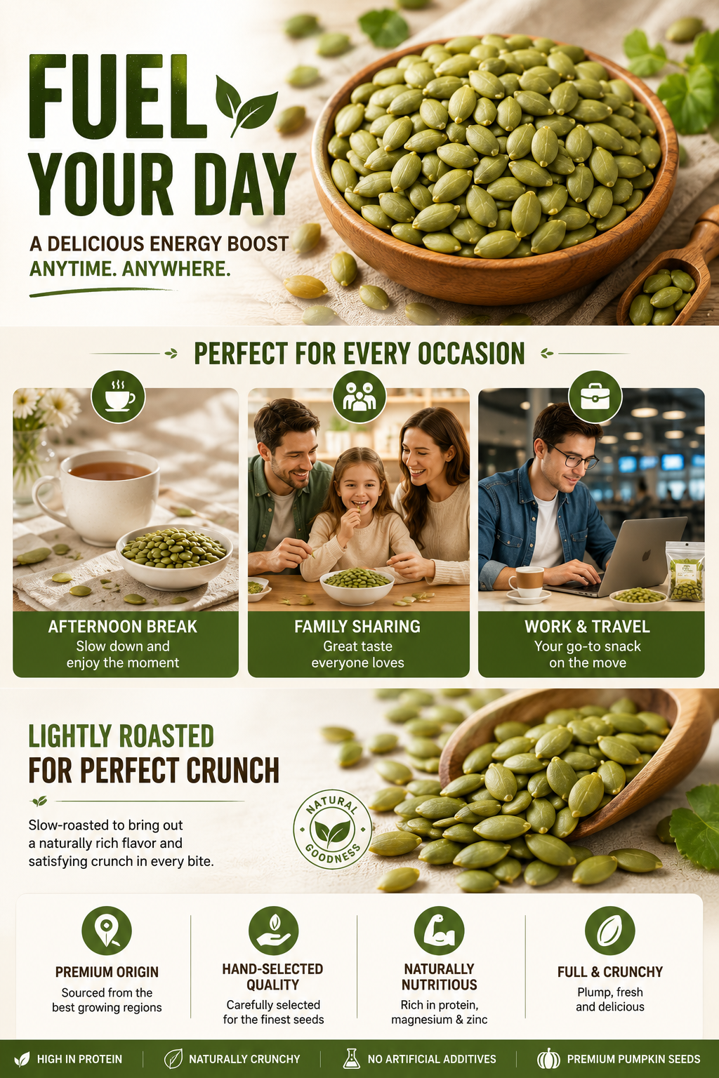 NatureCrunch – Gourmet Roasted Pumpkin Seeds