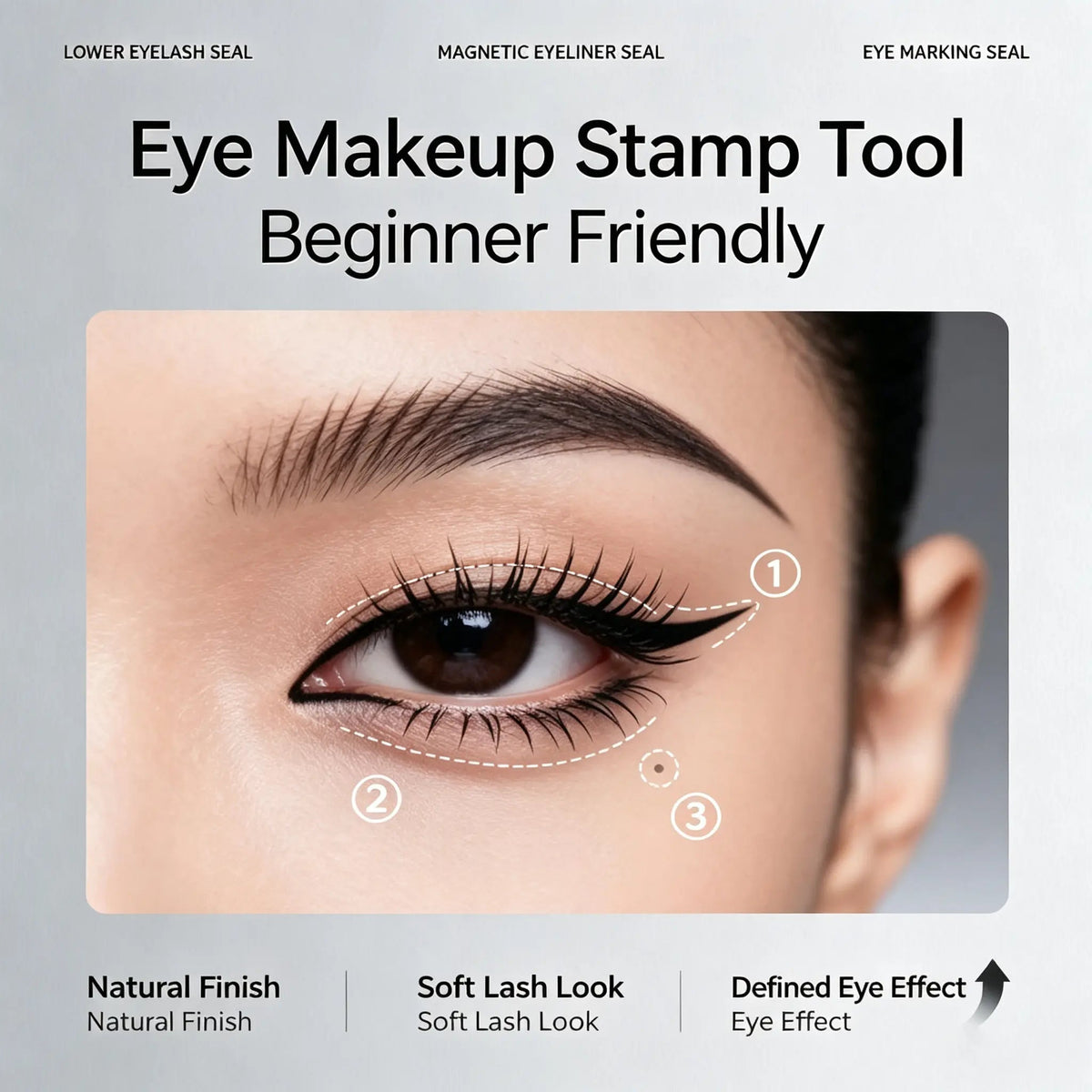 LashCraft – 3-In-1 Eyeliner & Lower Lash Stamp Kit