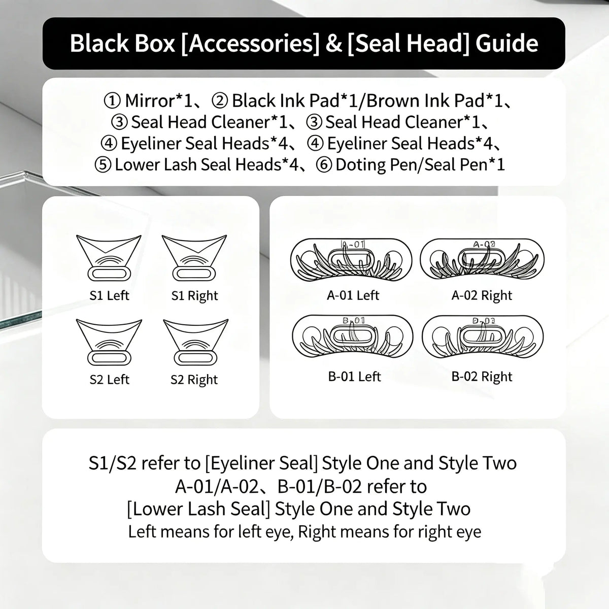 LashCraft – 3-In-1 Eyeliner & Lower Lash Stamp Kit