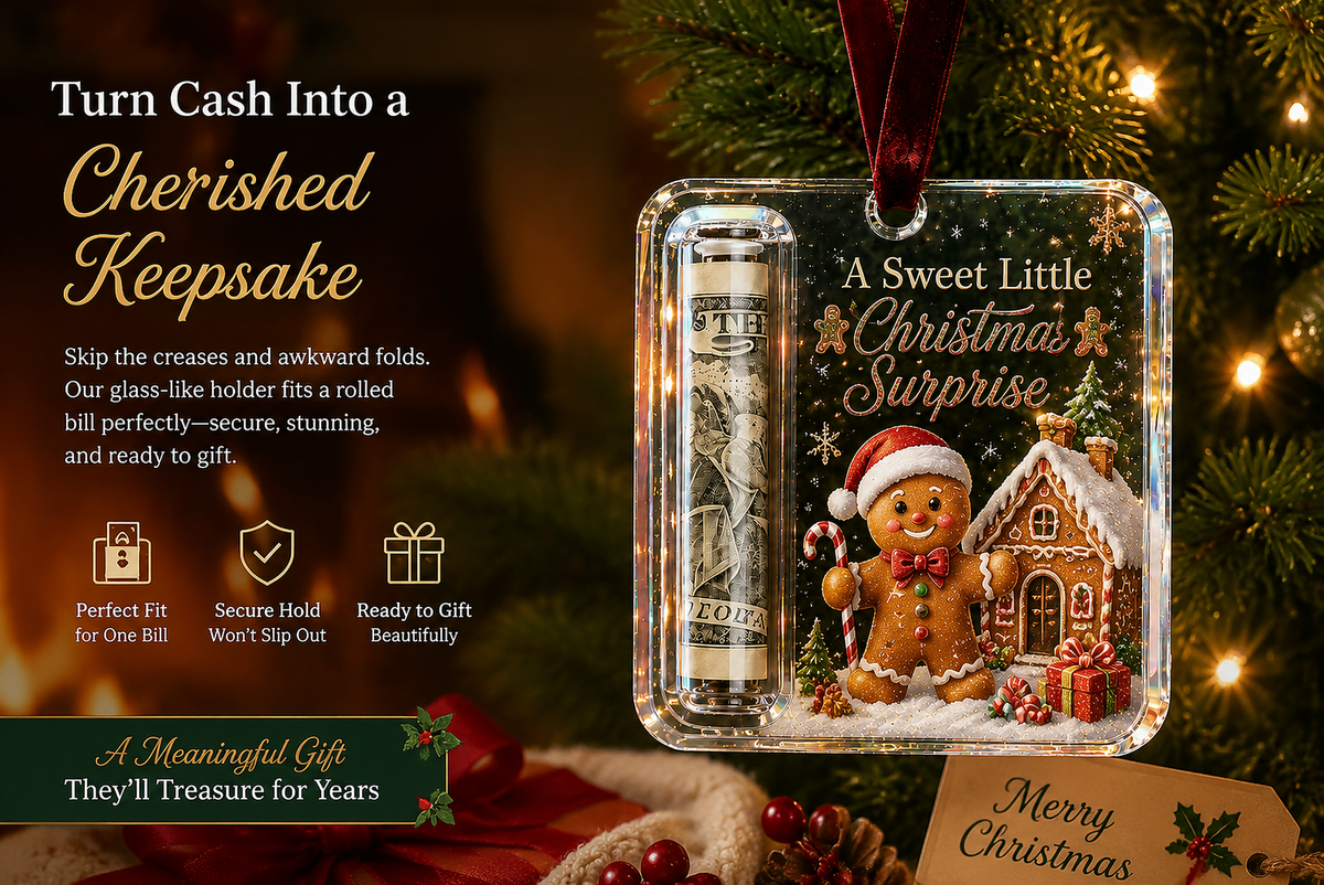 MerryMoney – Christmas Cash Keepsake Ornament