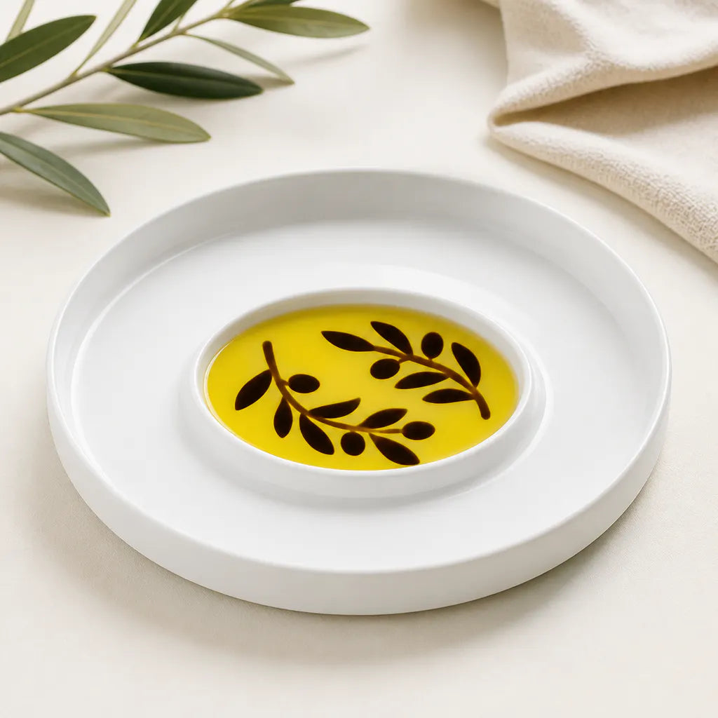 OliveDip – Elegant Oil & Vinegar Dipping Dish