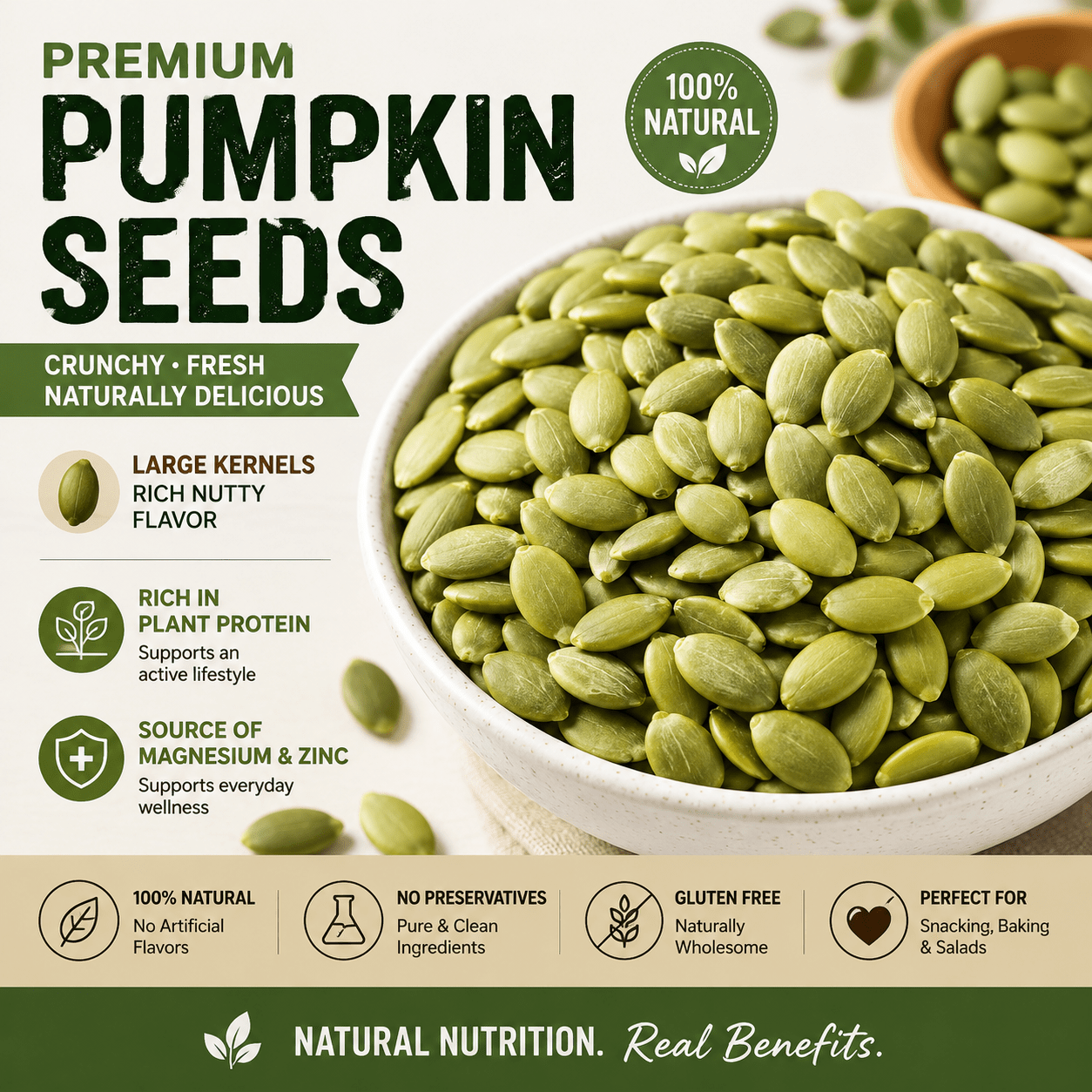 NatureCrunch – Gourmet Roasted Pumpkin Seeds