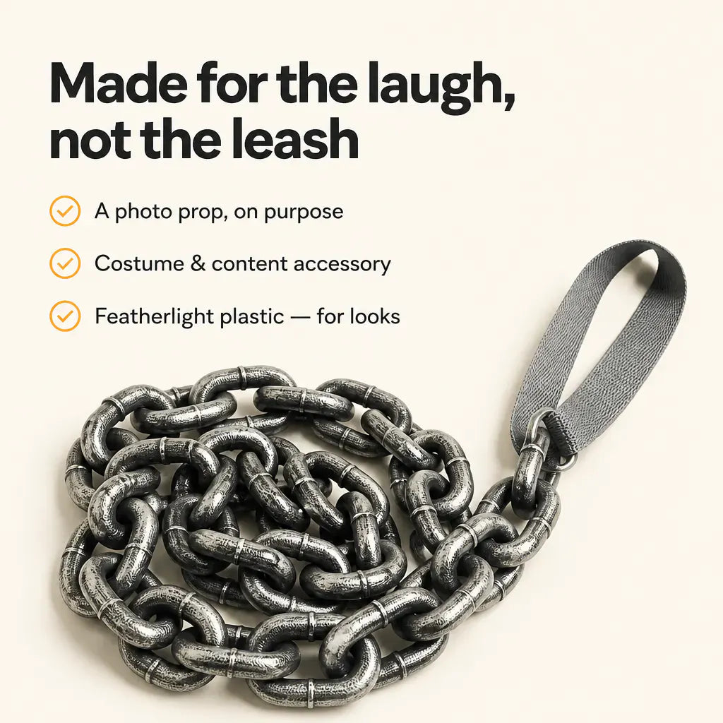 MiniMacho – Oversized Lightweight Dog Chain Accessory