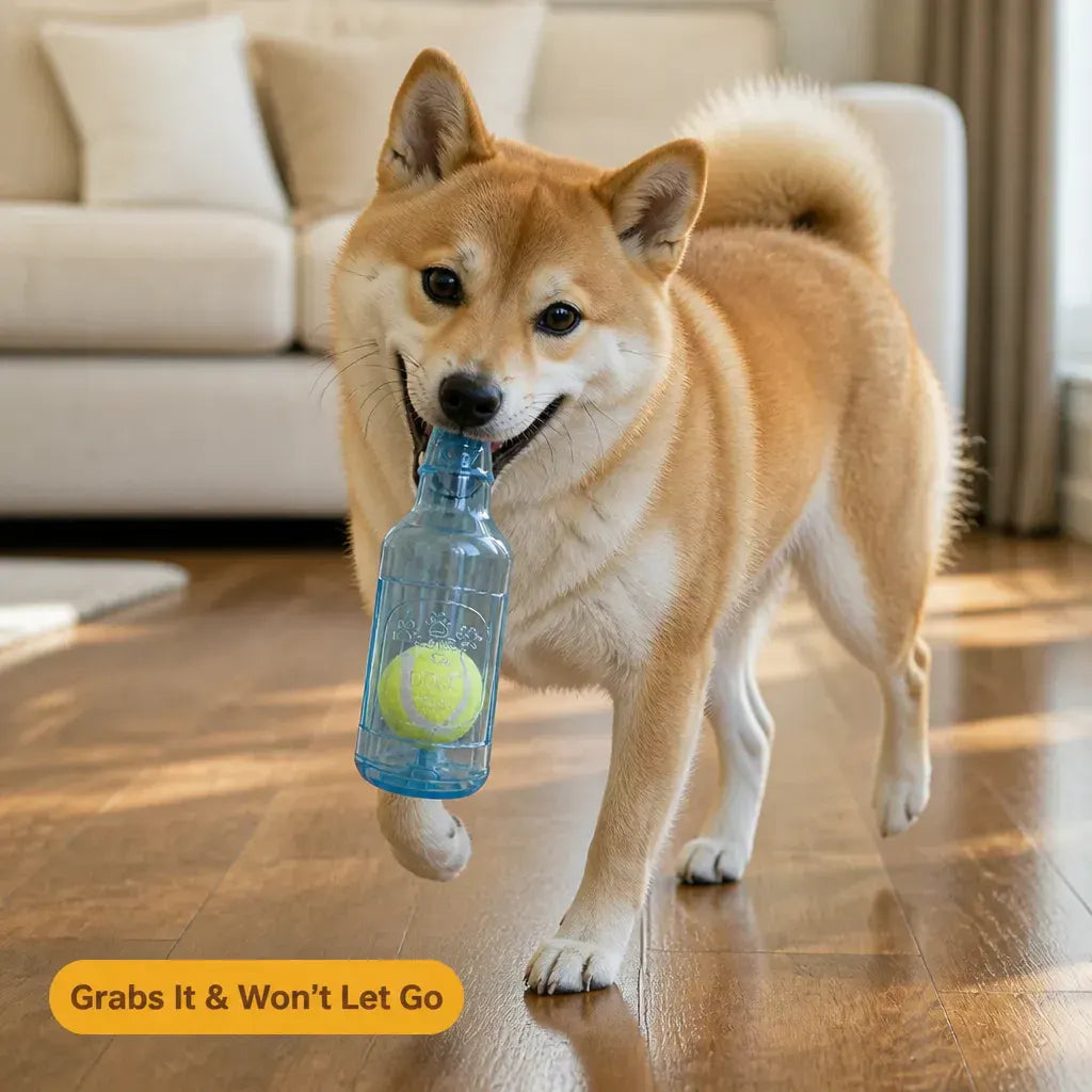 BarkBrew – Interactive Beer Bottle Dog Toy
