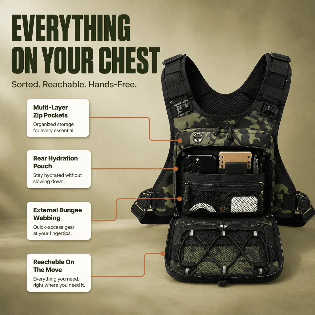 FlowVest – Lightweight Hands-Free Hydration Pack
