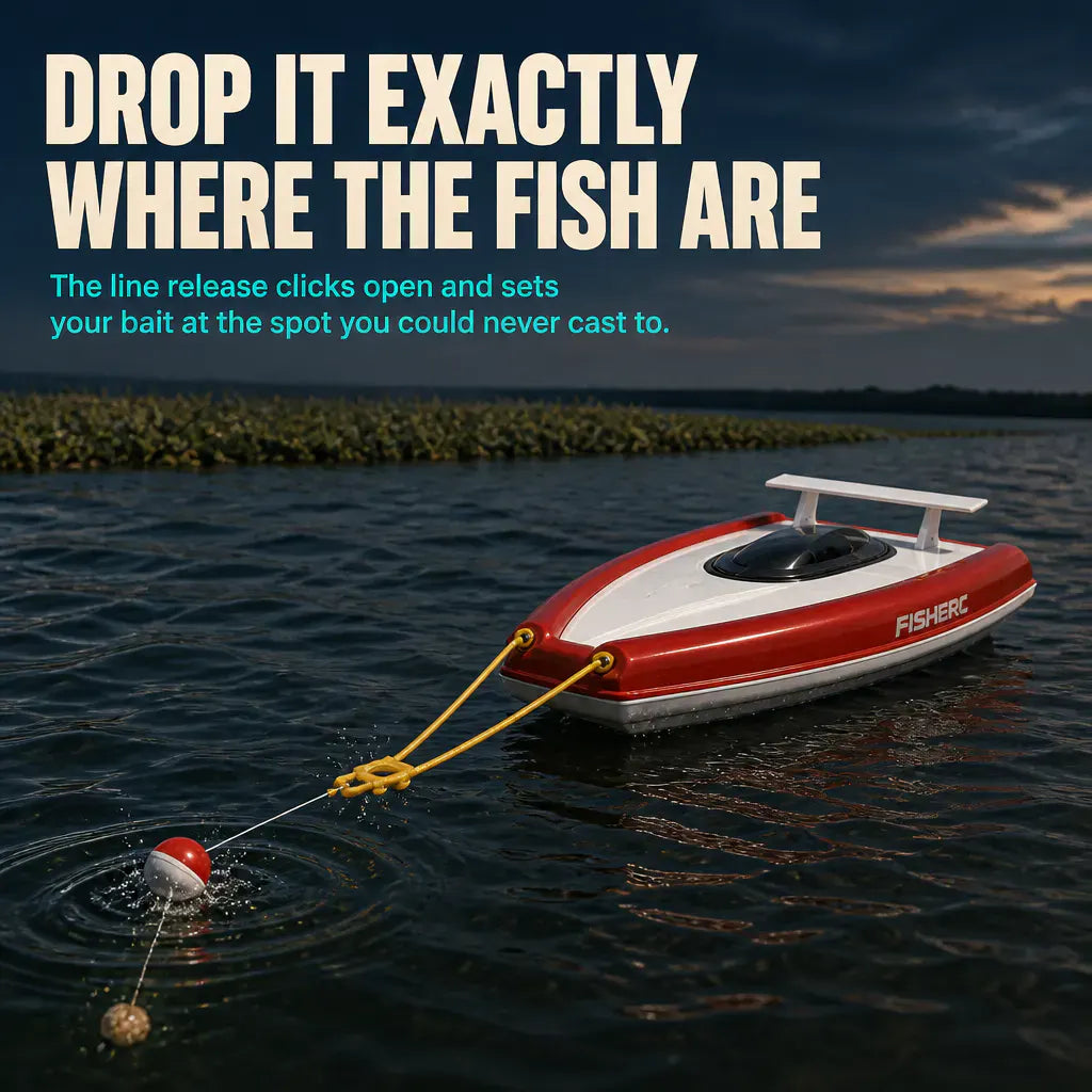 BaitRunner – RC Remote-Controlled Fishing Bait Boat