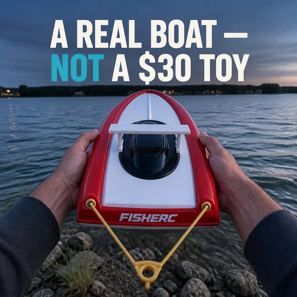 BaitRunner – RC Remote-Controlled Fishing Bait Boat