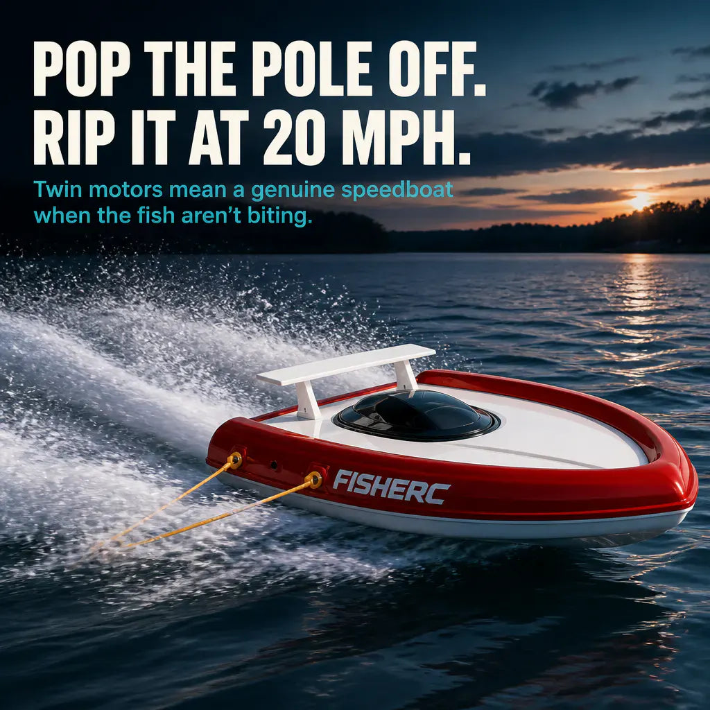 BaitRunner – RC Remote-Controlled Fishing Bait Boat