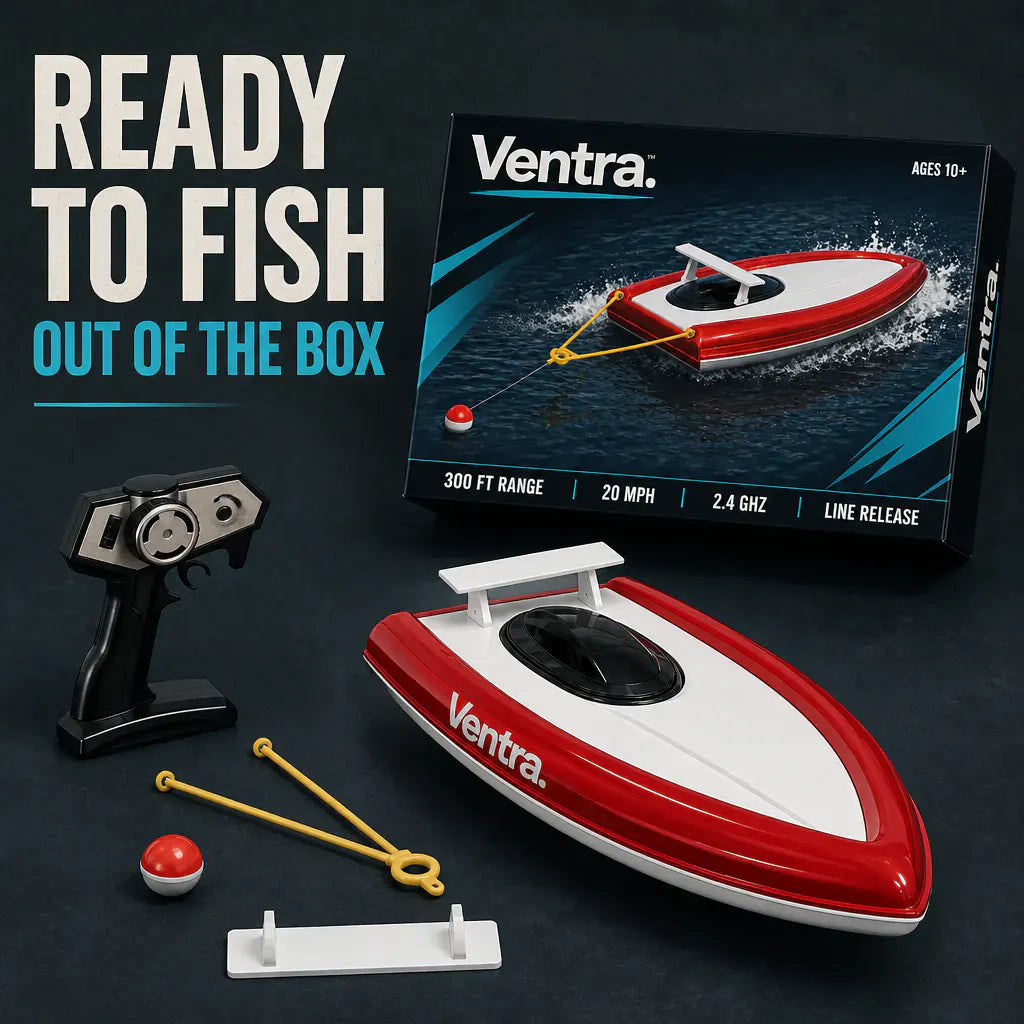 BaitRunner – RC Remote-Controlled Fishing Bait Boat