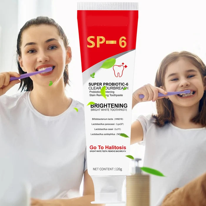 BrightBiome – Probiotic Whitening Toothpaste