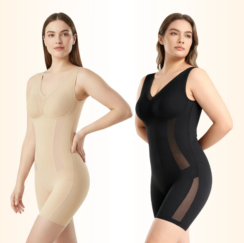 Sculptelle – Women's Traceless Tummy & Hip Shaping Bodysuit