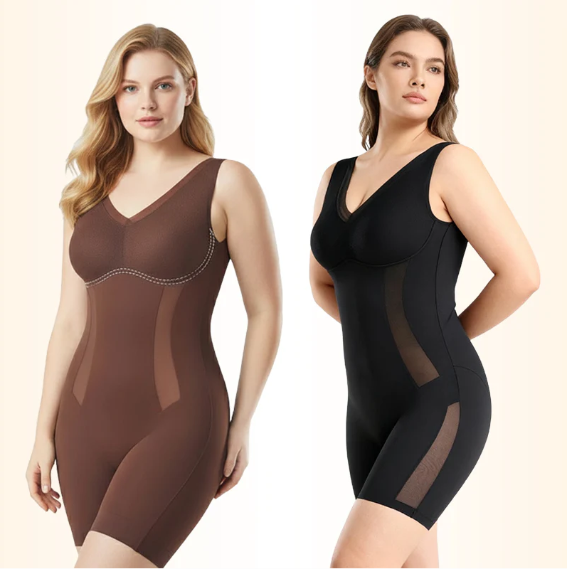 Sculptelle – Women's Traceless Tummy & Hip Shaping Bodysuit