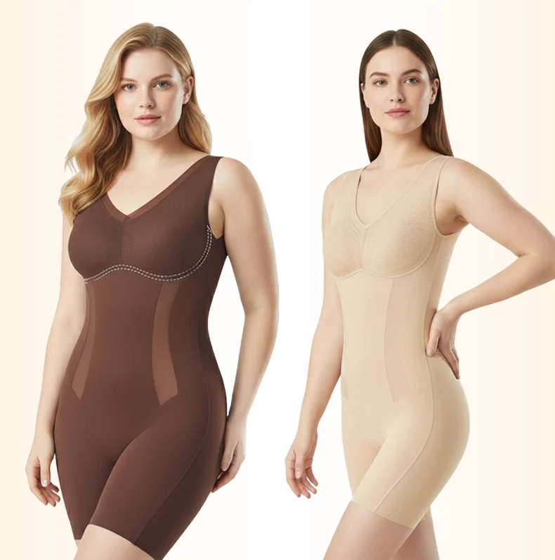 Sculptelle – Women's Traceless Tummy & Hip Shaping Bodysuit