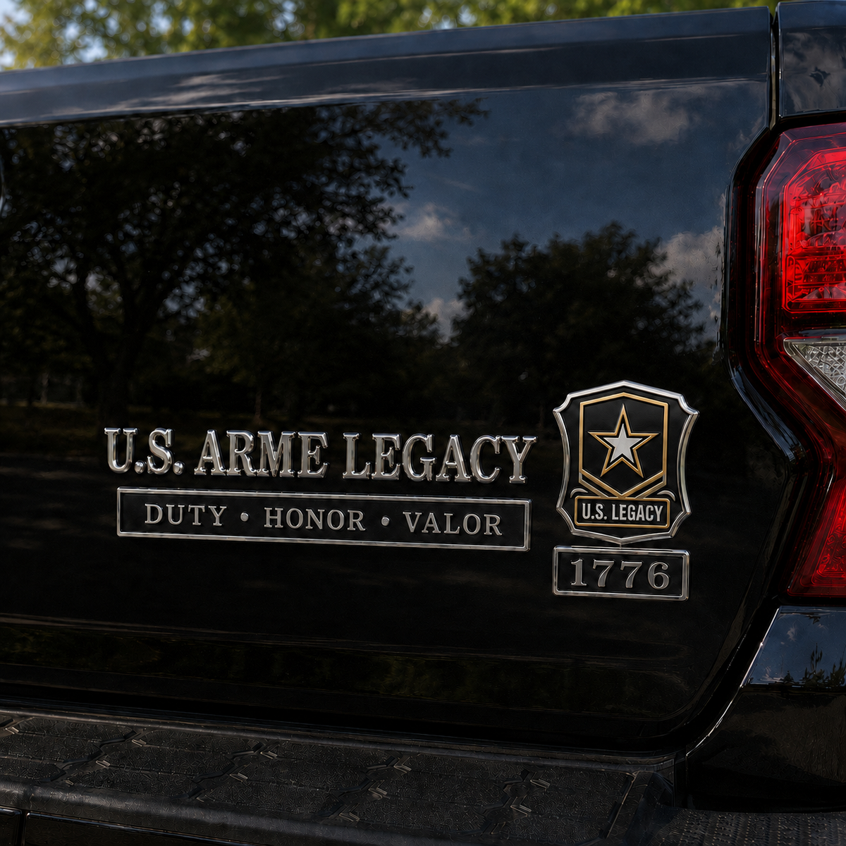HonorForge – U.S. Military Veteran Car Emblem Collection