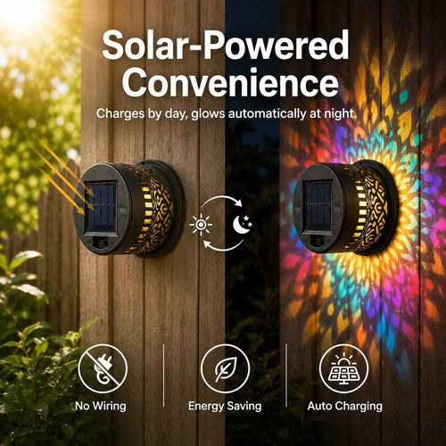 MoonPetal - Solar Wall Decor Light