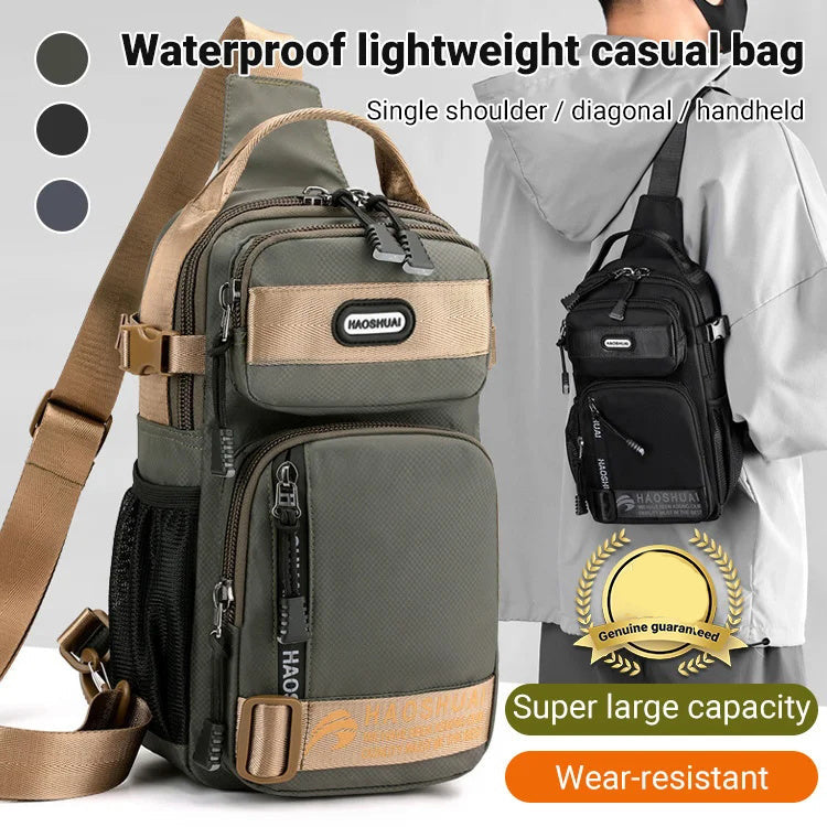 TravelTrek – Lightweight Oxford Cloth Crossbody Bag