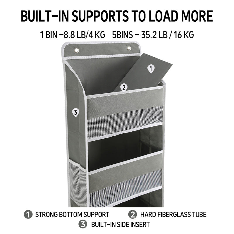 SpaceCove – Large-Capacity 5-Tier Hanging Organizer