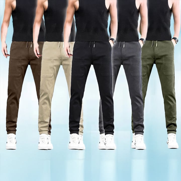 FlexOra – High-Stretch Multi-Pocket Cargo Pants