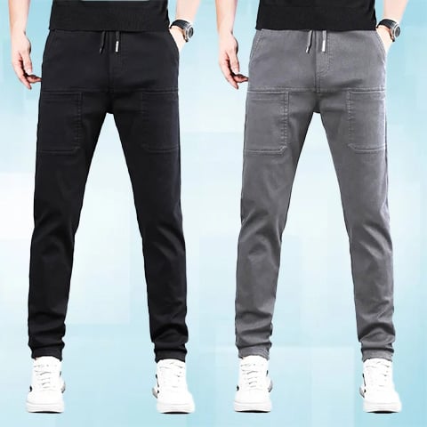 FlexOra – High-Stretch Multi-Pocket Cargo Pants
