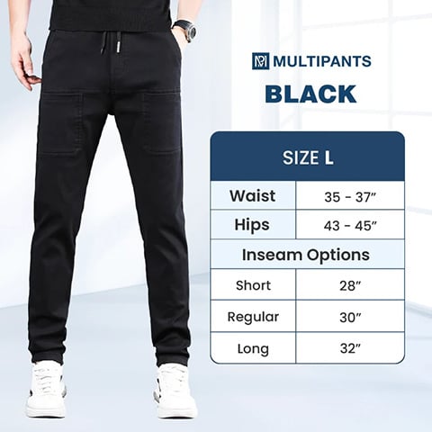 FlexOra – High-Stretch Multi-Pocket Cargo Pants
